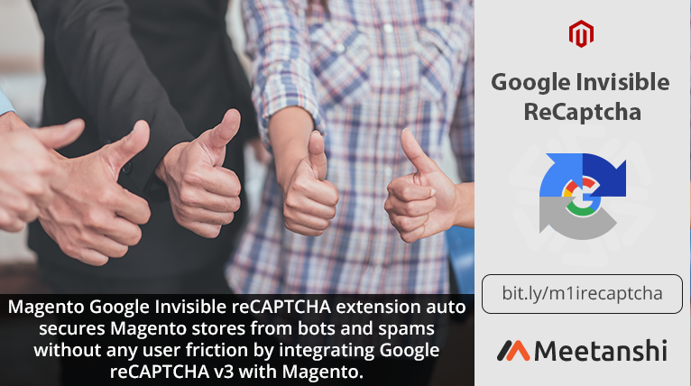 Magento Google Invisible reCAPTCHA